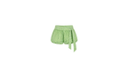 GREEN PUFF SHORTS