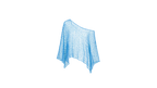 BLUE SHIMMER PONCHO