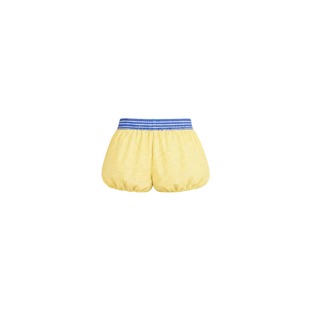 YELLOW POP SHORTS